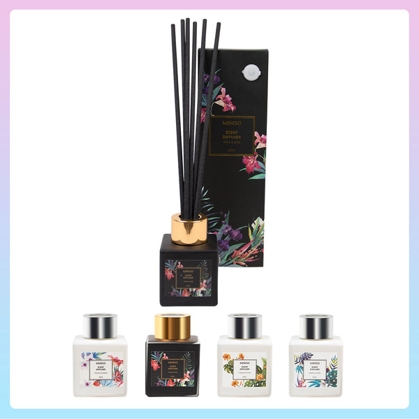 MINISO Pewangi Ruangan Diffuser Aromatherapy Pengharum Air Kamar Tidur Summer Flower Series 50 mL
