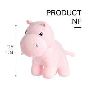 MINISO Boneka Mainan Safari Series 25cm Anak Perempuan Laki-laki Lucu Imut Unik Karakter Beranak Hewan Binatang Hadiah Cute Plush Toy Lembut