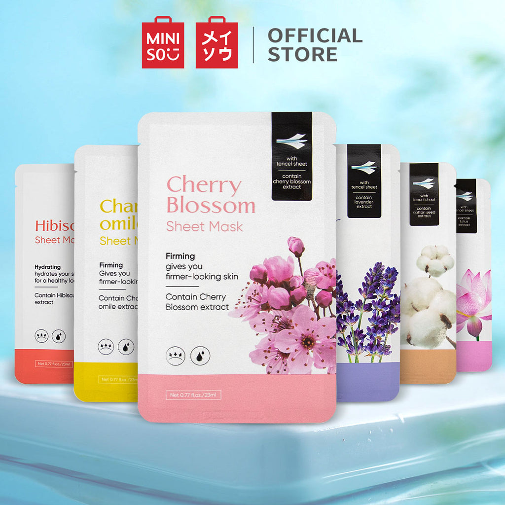MINISO Masker Taman ID Masker Organik Wajah Pelembab Hydrating