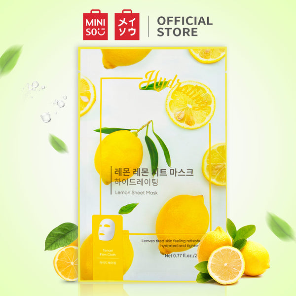 MINISO Organic Facial Mask Sheet Mask Moisturizing Moisturizing Skin Hydrating Brightening