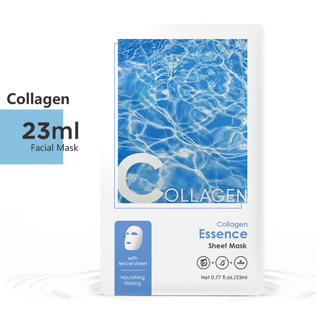 Miniso Masker Wajah Essence Sheet Mask Kolagen/Vitamin C/Vitamin E