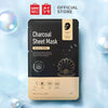 Miniso Masker Wajah Essence Sheet Mask Mutiara Hitam/Teh Hitam/Siput Hitam