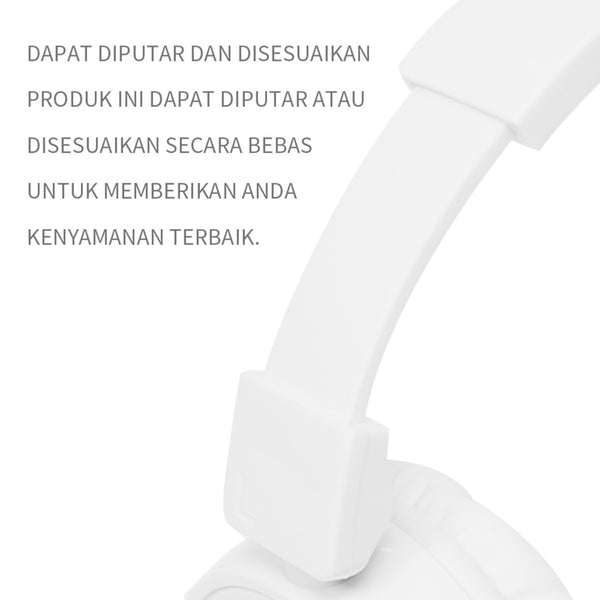MINISO Headset Earphone Headphone  Gaming Dilipat Original Stereo Kebisingan Membatalkan Portable Simple