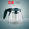 MINISO Teko Kaca 900ml Tahan Panas Kaca Teh Saringan Teapot Tea Pot