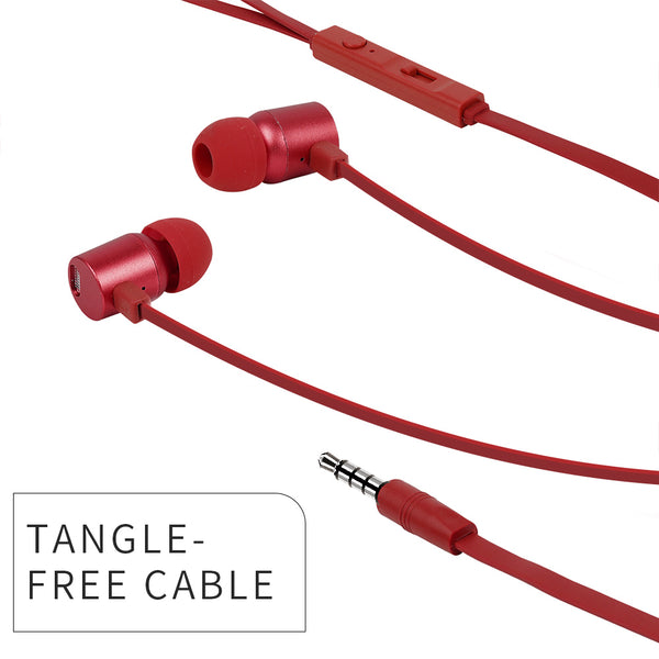 Miniso Official Metallic In-Ear Headphones,In-Earphone/Earphones/ Headsets/ HP earphones / Headphone