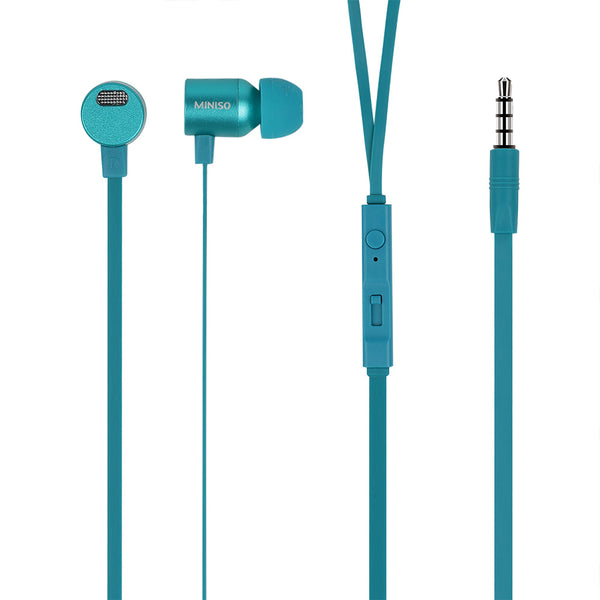 Miniso Official Metallic In-Ear Headphones,In-Earphone/Earphones/ Headsets/ HP earphones / Headphone