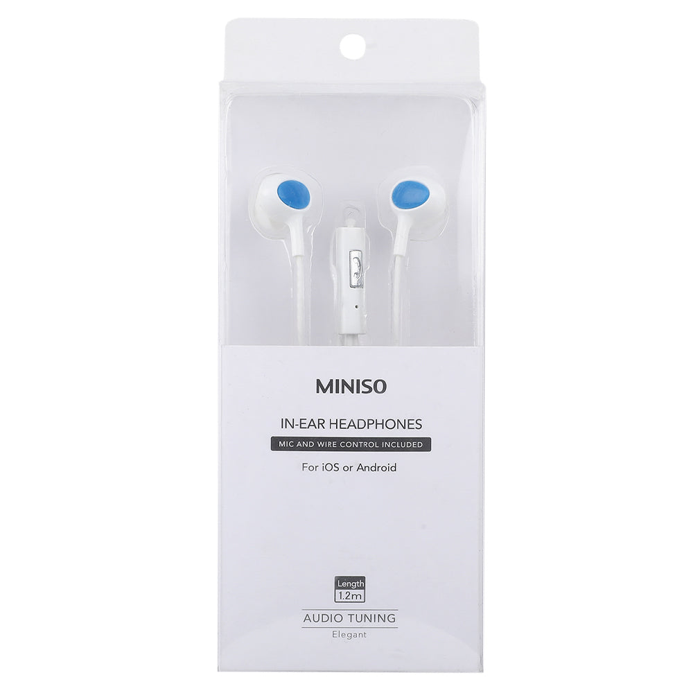 Miniso Kacang Headphone Dalam Telinga Model: SE383