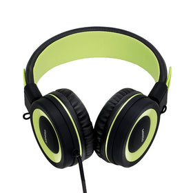 MINISO Headset Earphone Headphone Model Bando Over On Ear Full Bass Super Kabel Lipat Reduksi Kebisingan Audio Quality Portable Cewek Anak Pria Lucu Simple Original