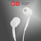 MINISO Earphone in Ear Earbuds Silikon Headphone Kabel Noise Cancelling Awet Universal