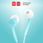 MINISO Earphone in Ear Earbuds Silikon Headphone Kabel Noise Cancelling Awet Universal