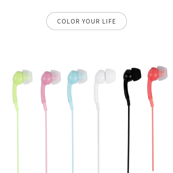 MINISO Earphone in Ear Earbuds Silikon Headphone Kabel Noise Cancelling Awet Universal