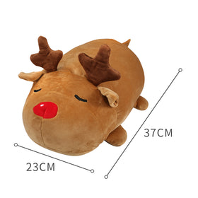 Miniso Official Mainan anak Toys Cylindrical Elk Plush Doll