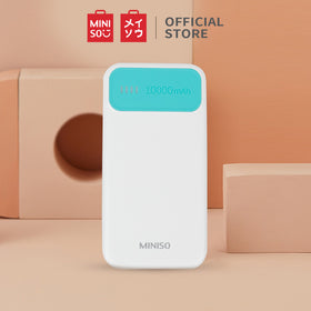 MINISO Power Bank 10000mAh Daya Besar Capacity Charging Garansi Lucu