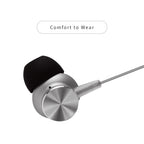 MINISO Headset Earphone Headphone CD Pattern Hi-fi Kabel Control Mic Microphone Earbuds In Ear  Awet Universal Stereo Kabel Cable Jawab Akhiri Panggilan Musik Hp Laptop PC Original Bass Gaming Wanita Pria Simple Masuk Telinga