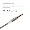 MINISO Headset Earphone Headphone CD Pattern Hi-fi Kabel Control Mic Microphone Earbuds In Ear  Awet Universal Stereo Kabel Cable Jawab Akhiri Panggilan Musik Hp Laptop PC Original Bass Gaming Wanita Pria Simple Masuk Telinga