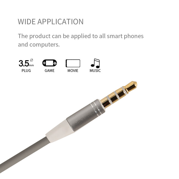 MINISO Headset Earphone Headphone CD Pattern Hi-fi Kabel Control Mic Microphone Earbuds In Ear  Awet Universal Stereo Kabel Cable Jawab Akhiri Panggilan Musik Hp Laptop PC Original Bass Gaming Wanita Pria Simple Masuk Telinga