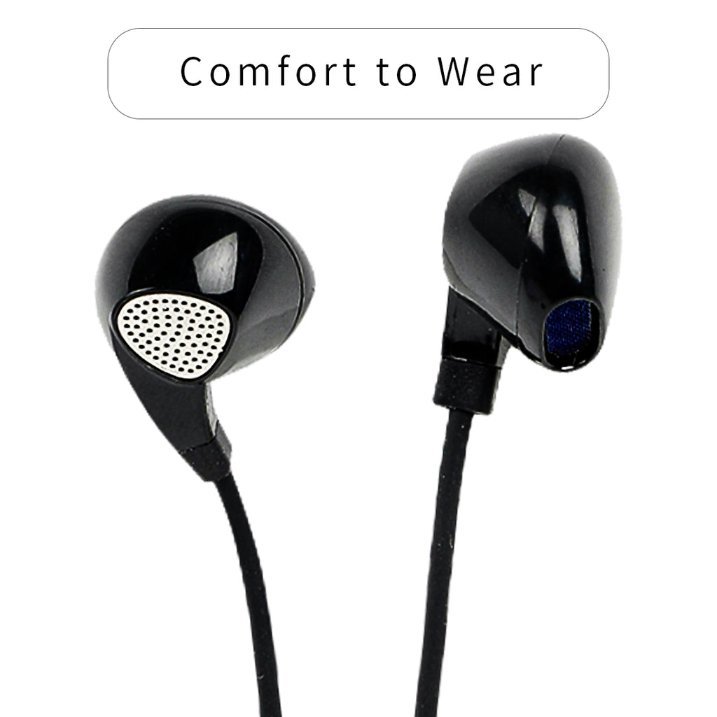 MINISO Headset Earphone Kabel Earbuds In Ear Headphone Classic Klasik Stereo Extra Bass Musik Noise Cancelling Awet Universal Dengan Mic Mikropon Microphone Volume Control Jawab Akhiri Panggilan Musik Hp Laptop PC Original Bass Gaming Wanita Pria Simple M