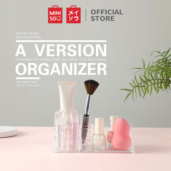 Miniso Tempat Kotak Penyimpanan Kosmetik Multifungsi Organizer Cosmetic and Jewelry