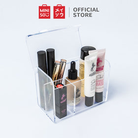 MINISO Flip Organizer Makeup Multifungsi Kosmetik Organizer Box Storage