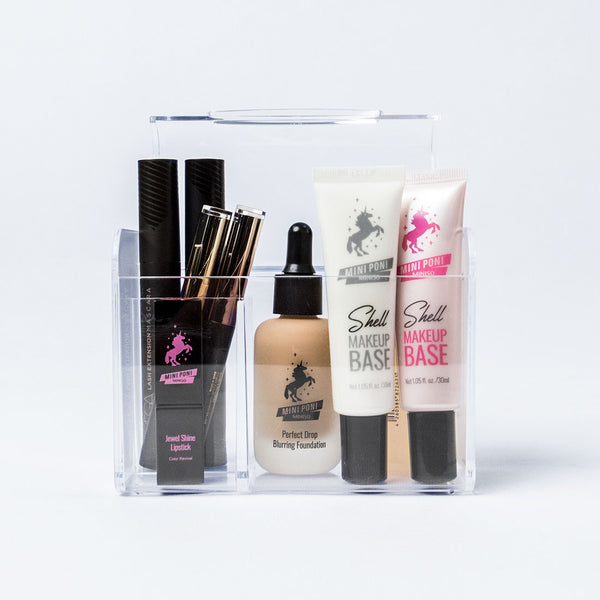 MINISO Flip Organizer Makeup Multifungsi Kosmetik Organizer Box Storage