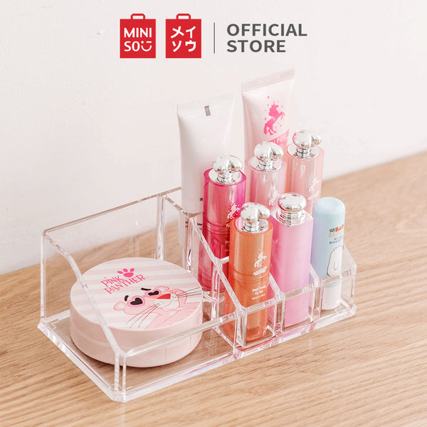 Miniso Tempat Kotak Penyimpanan Kosmetik Multifungsi Organizer Cosmetic and Jewelry