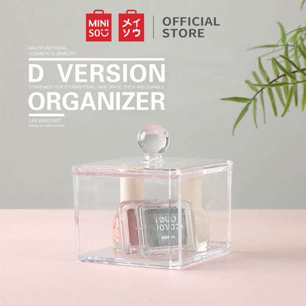 Miniso Tempat Kotak Penyimpanan Kosmetik Multifungsi Organizer Cosmetic and Jewelry