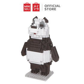 MINISO Blok Bangunan ABS Plastik Ramah Lingkungan Seri We Bare Bears Untuk Edukasi Anak Untuk Hadiah Anak
