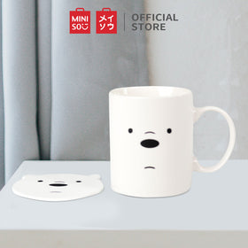 Miniso Official We Bare Bears Ceramic Mug/cup/cangkir