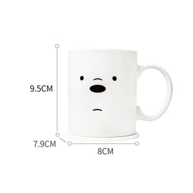 Miniso Official We Bare Bears Ceramic Mug/cup/cangkir