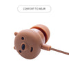 MINISO Earphone in Ear Barebear Earbuds Silikon Headphone Kabel Noise Cancelling Awet Universal