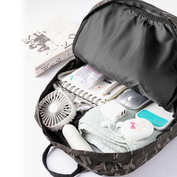 MINISO Kamuflase Tas Ransel
