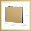 MINISO Dompet Wanita Pendek Kecil Lipat Ritsleting Simple Korea Elegant