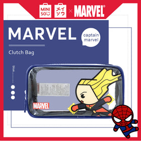MINISO X MARVEL Clutch Bag Tas Kecil / Cuci tas / Tas kosmetik