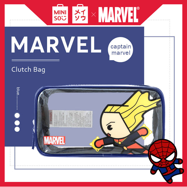 MINISO X MARVEL Clutch Bag Tas Kecil / Cuci tas / Tas kosmetik