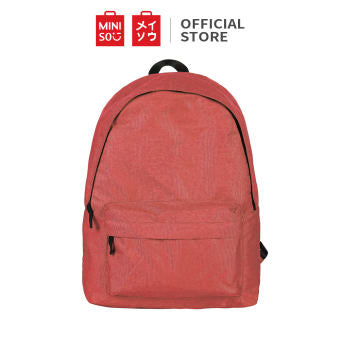 MINISO Tas Ransel Wanita & Pria 20L Backpack Fashion Tas Punggung Kuat Awet Untuk Bepergian Sekolah, Ransel Sekolah