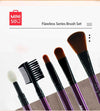 Miniso Official Kuas Foundation Luxury Makeup Brush 5-Piece Set Beauty Brush Hot Sell Brush Bahan Kulit