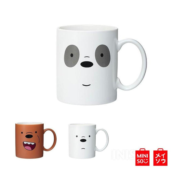 Miniso Official We Bare Bears Ceramic Mug/cup/cangkir