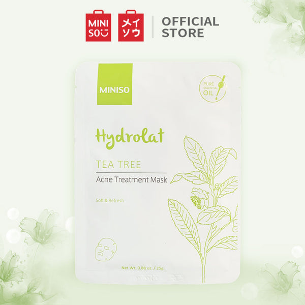 MINISO Masker Wajah Hydrating Mask 1pcs Mawar Rose Pelembab Pencerah