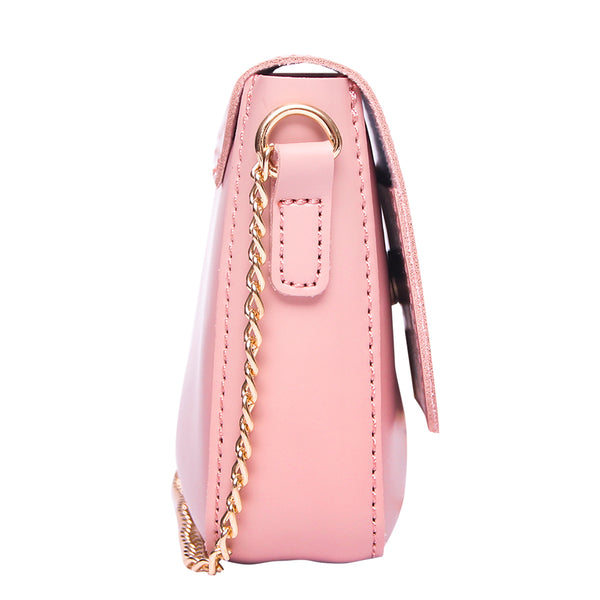 MINISO Tas Selempang Wanita / Sling Bag / Tas Bahu Cewek Pesta Rantai Logam Model Terbaru 2020 Import Kulit PVC Wanita Remaja Anak Perempuan Kekinian Polos Simple Elegan Rumbai Tassel Lucu