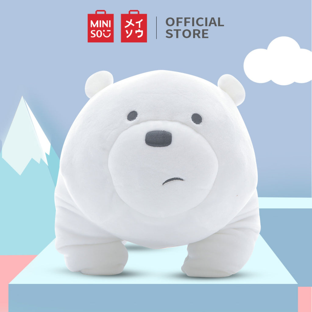 MINISO Boneka Mainan Bantal Karakter WE BARE BEARS Lucu Plush Toy
