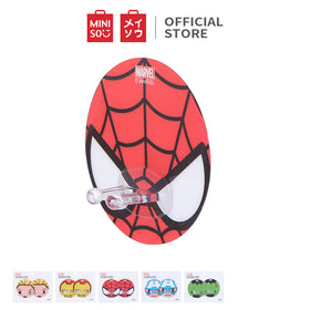 MINISO Marvel Rak Tempat Sikat Tempel Gigi Hook Toothbrush Holder Karakter Plastik Kamar Mandi Gantungan Dinding 2 Pcs