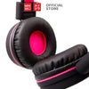 MINISO Headset Earphone Headphone Model Bando Over On Ear Full Bass Super Kabel Lipat Reduksi Kebisingan Audio Quality Portable Cewek Anak Pria Lucu Simple Original
