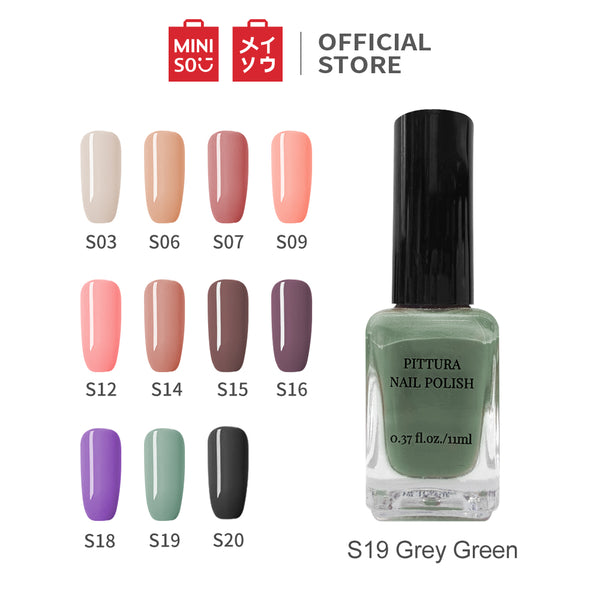 MINISO 11ML Kutek Cat Kuku Awet Kutex Kuteks Nail Polish Tidak Beracun