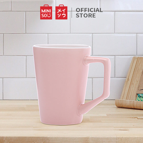 MINISO Mug Keramik Gelas Keramik Mug Kopi Cangkir Gelas Air Minum Teh 408ML- RANDOM PICK