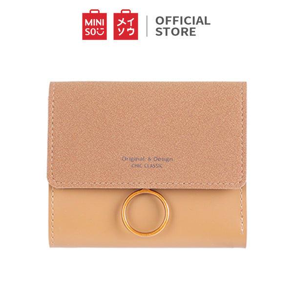 MINISO Retro Dompet Buram Pendek Watllet
