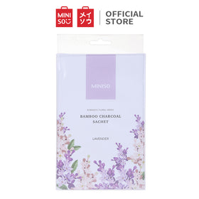 MINISO Tas Kantong Arang Bambu Penghilang bau Romantic Floral Series Bamboo Charcoal Sachet Mobil Rumah Hotel Kantor Lemari Pakaian