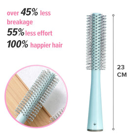 Miniso official Vertical self-cleaning long-handled curling comb/massage comb