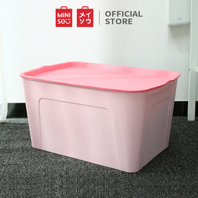 MINISO Kotak Penyimpanan Storage Box Baju Multifungsi Ukuran Besar