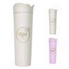 MINISO Tumbler Plastik Mawar Portable Kontainer Water Bottle air 400ml 14oz