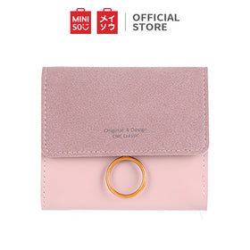 MINISO Retro Dompet Buram Pendek Watllet